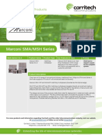Marconi SMA/MSH - Carritech Telecommunications