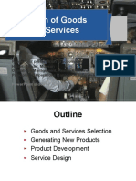 Design of Goods and Services 