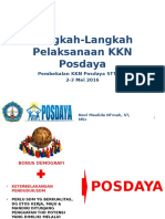 Langkah-Langkah Pelaksanaan KKN Posdaya
