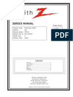 Zenith c32v23 Service Manual