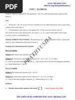 MA6151 - Mathematics - I Notes