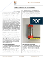 Instructions Collecting Samples For Thermal Analysis Web