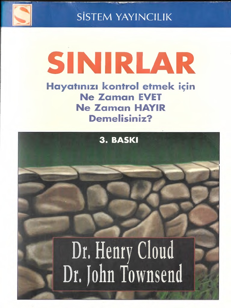 Henry Cloud John Townsend Sınırlar