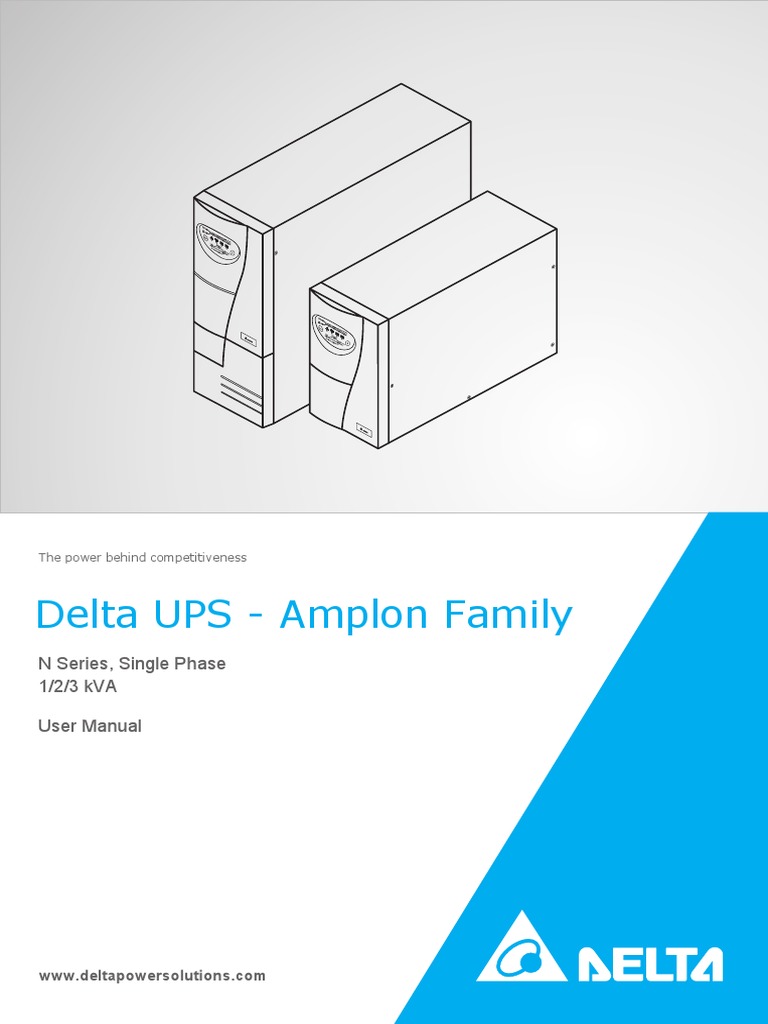 Manual UPS N 1 3kVA en Us PDF | PDF | Power Inverter | Electrical Connector