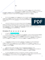 Dictados 3ºprimaria Reglas Ortográficas