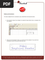 Badging and Serialisation