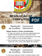 Resolução de Conflitos. Aula 3