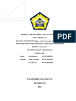 Proposal Program Kreativitas Mahasiswa