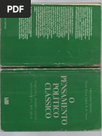 Sadek; Quirino. O pensamento político clássico