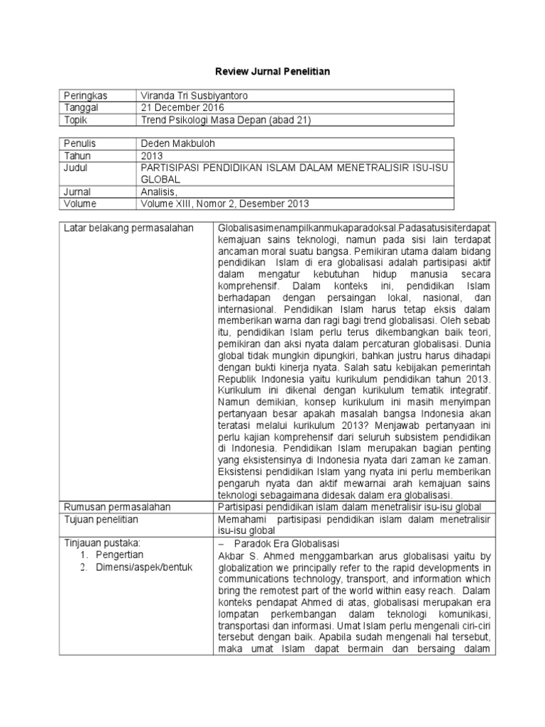 Review Jurnal Pdf