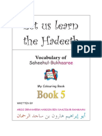 Let Us Learn The Hadeeth: Book 5