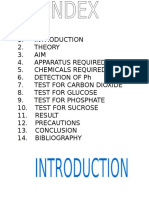 Chemistry Project Class XII Chemistry