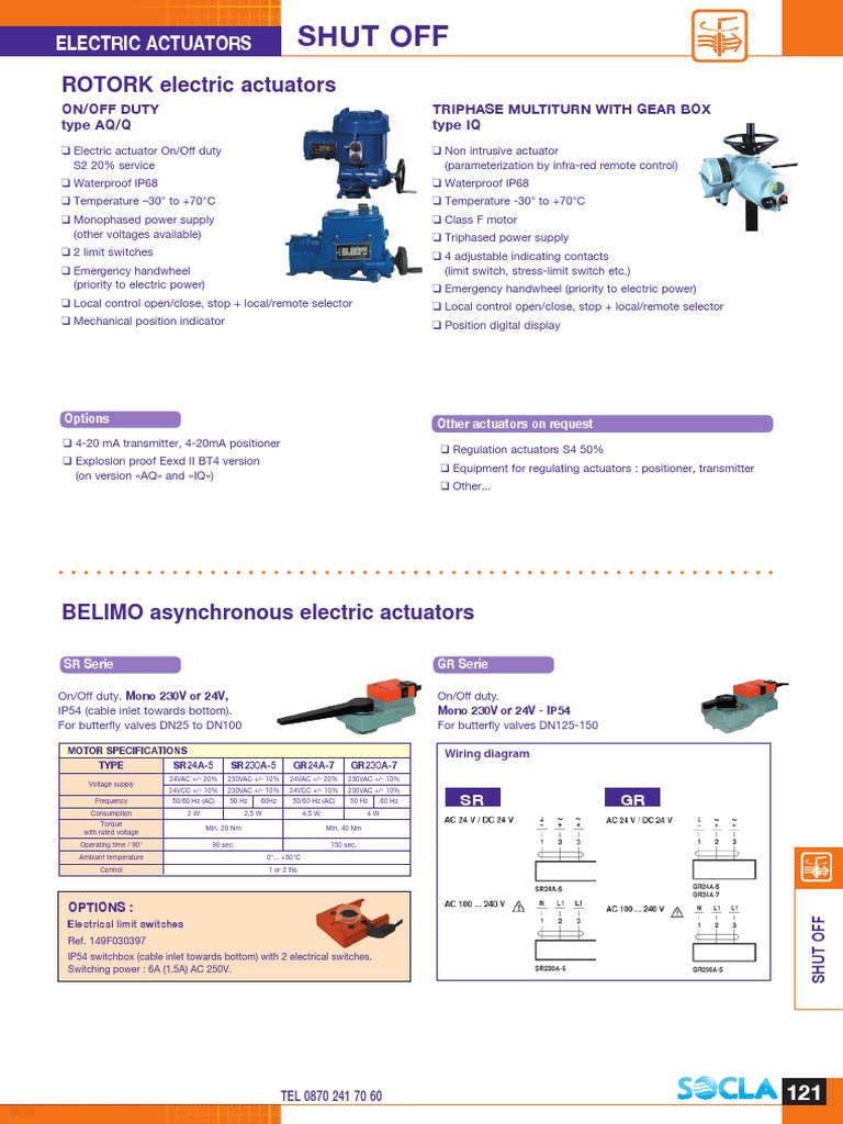 Rotork+Electric+Actuators P 121 PDF