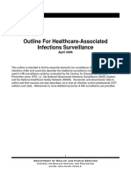 Outline For Healthcare-Associated Infections Surveillance: April 2006
