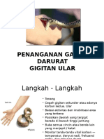 Penanganan Gigit Ular Dan Tersedak