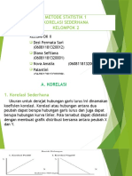 KORELASI STATISTIK