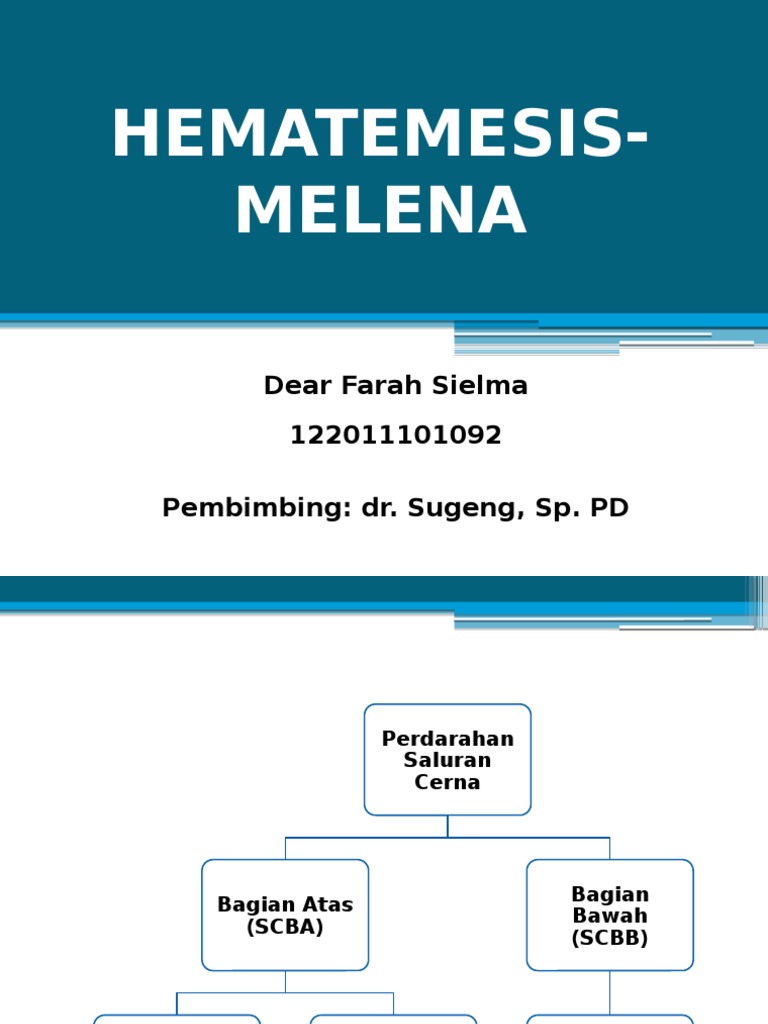 Skill Lab Hematemesis Melena PDF