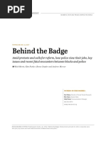 Pew Research Center - "Behind the Badge"