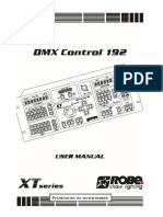 User Manual DMX Control 192 Ru PDF