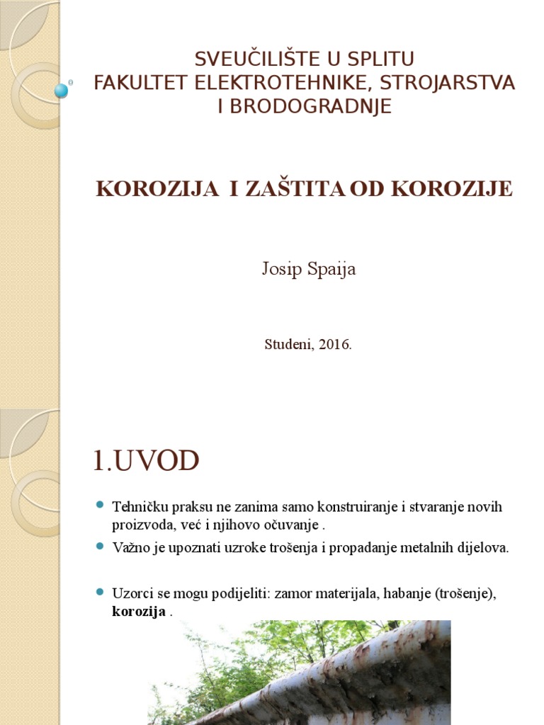 Korozija Bolje | PDF