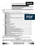 Codigos de Accion y Status en El PNR