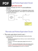 Norton + Thevenin