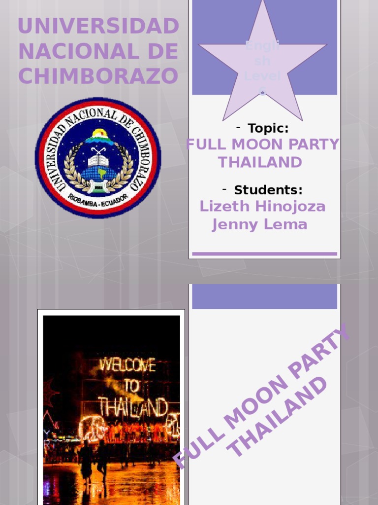 Full Moon Party PDF