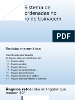 Sistema de Coordenadas No Centro de Usinagem