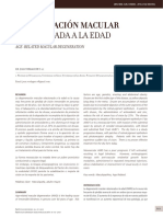 Degeneración Macular Relacionada A La Edad