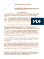 Un Discurso Por El Poderoso Victoria