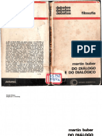 Martin Buber Do Dialogo e Do Dialogico PDF