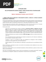 Rol de Procedimentos Instrucoes Gerais 2017