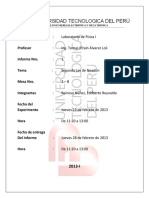 Informe 1 Segunda Ley de Newton UTP PDF