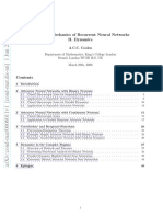 Statistical Mechanics of Recurrent Neural Networks II. Dynamics