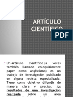 Artículo Científico