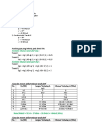 Contoh Perhitungan Sheet Pile