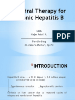 Antiviral Therapy For Chronic Hepatitis B