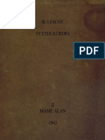 Textes Kurdes Deuxieme Partie Mame Alan PDF