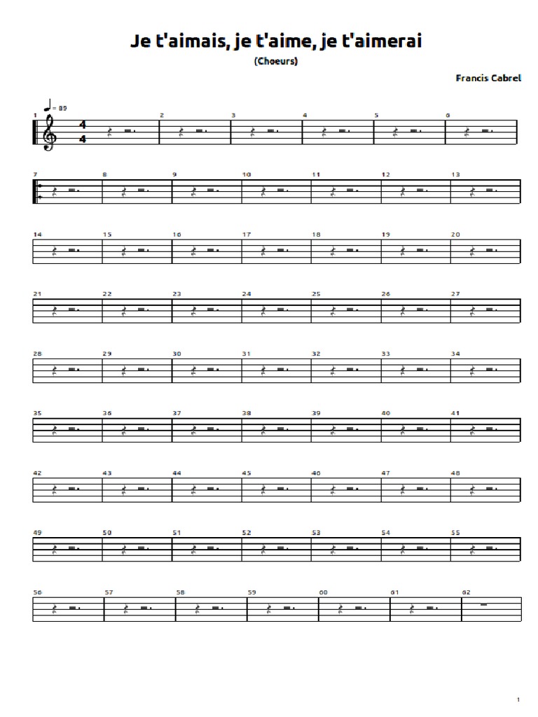Je Taimais Je Taime Et Je T aimerai Tablature Maryanne Jones Dénudé Savant tuto guitare cabrel je t aimais Proportionnel  le reçu Type