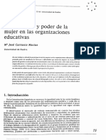 Poder y Participacion de Las Mujeres en Instituciones Educativas PDF