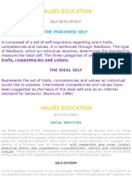 Values Education: Self Development