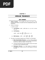 CBSE X WS Maths Similarity Traingles