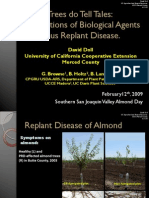 Implications of Biological Agents in Prunus Replant Disease