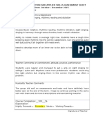 Applied Skills Assessment Sheet - Abhishek Bindal