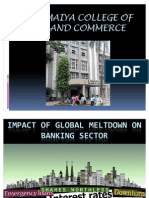 IMPACT of GLOBAL Meltdown On Banking Sector