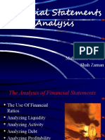 Financial Statements Analysis: Presented by