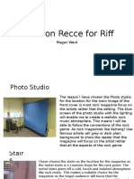 Location Recce For Riff