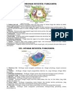 Sel Hewan Dan Tumbuhan Beserta Fungsinya