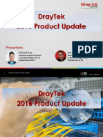 DrayTek 2016 Product Update