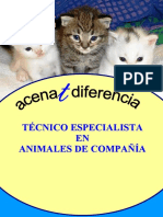 Dosier Tecnico Especialista Animales Compañia